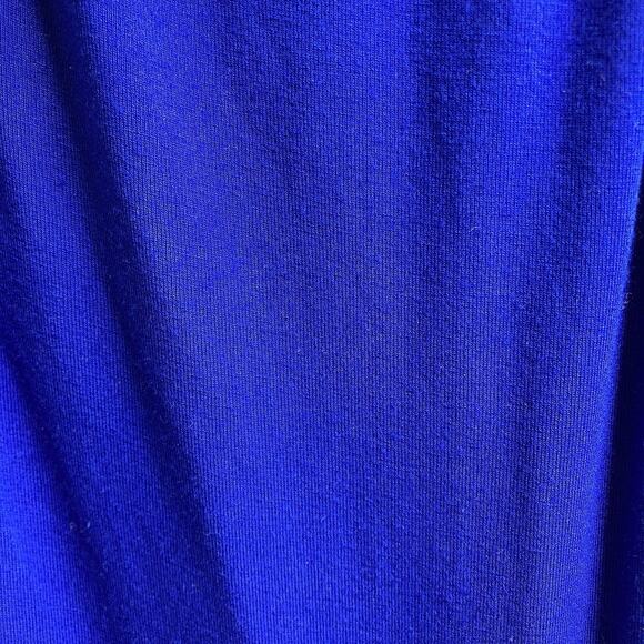 Chico's Women's Royal Blue Maxi Dress Size 2 Large Slinky Knit Travel Packable0 - Picture 11 of 11